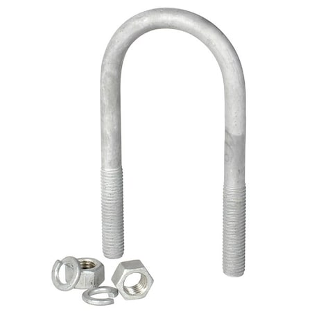 C E Smith 3/8 X 1 3/4 U-Bolt Galvanized | For Trailers | by West Marine